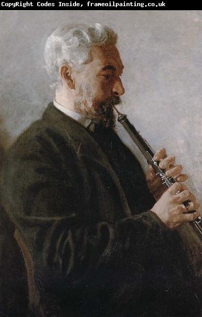 Thomas Eakins The Oboe player